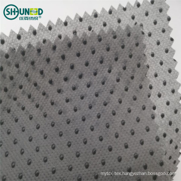 Anti Friction Polypropylene PP Dotted Spunbond Nonwoven Roll Fabric for Home Textile Doghouse Mattress